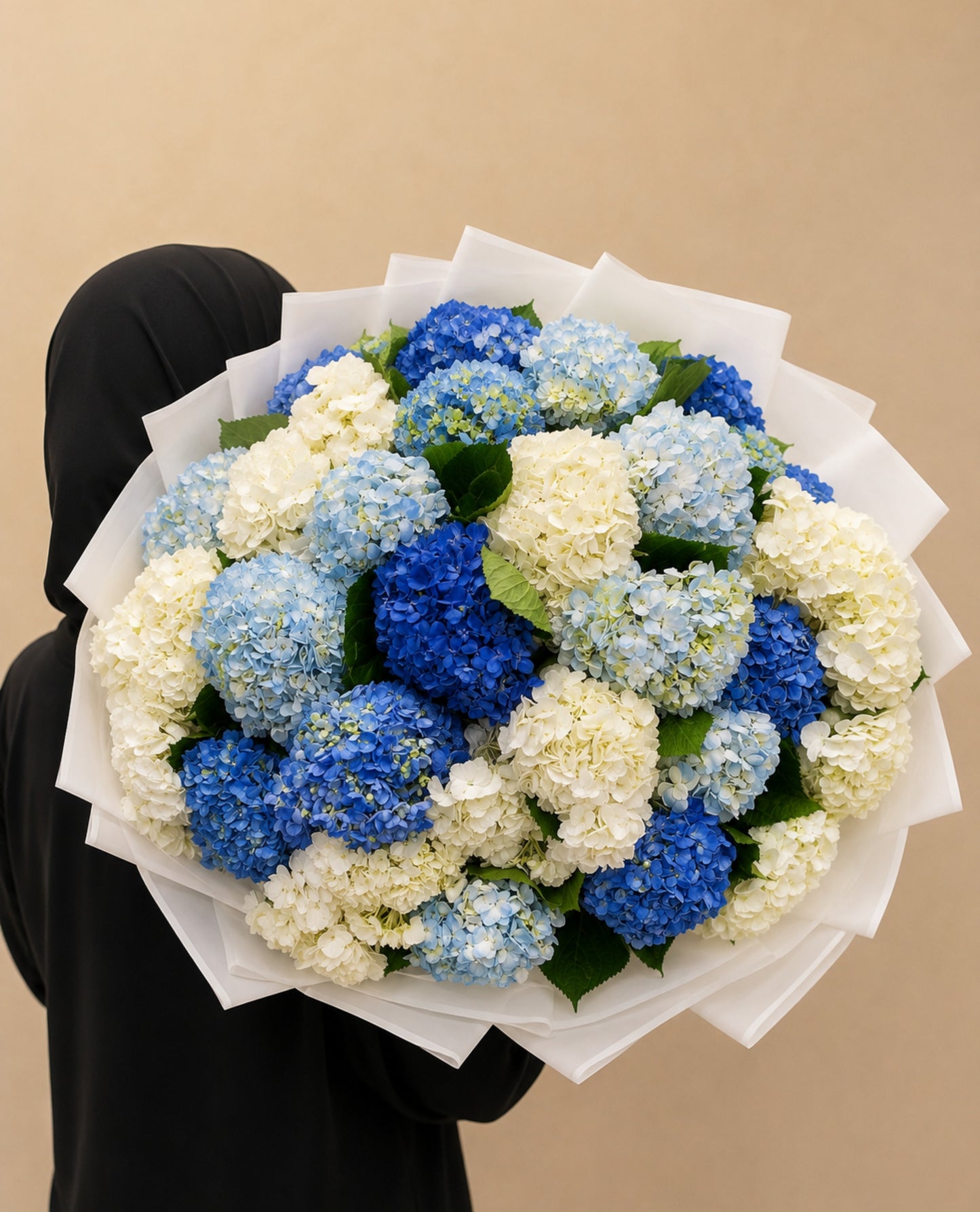 Azure Bloom XXL™ – Blue & White Hydrangeas