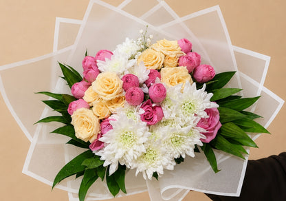 Blush Ivory™ – Pink & Ivory Roses