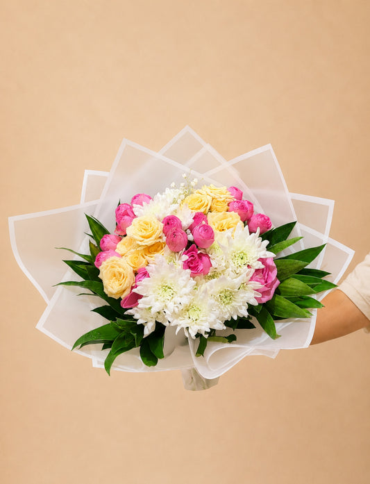 Blush Ivory™ – Pink & Ivory Roses