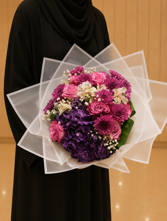 Violet Reverie™ – Luxury Purple Mixed Flowers