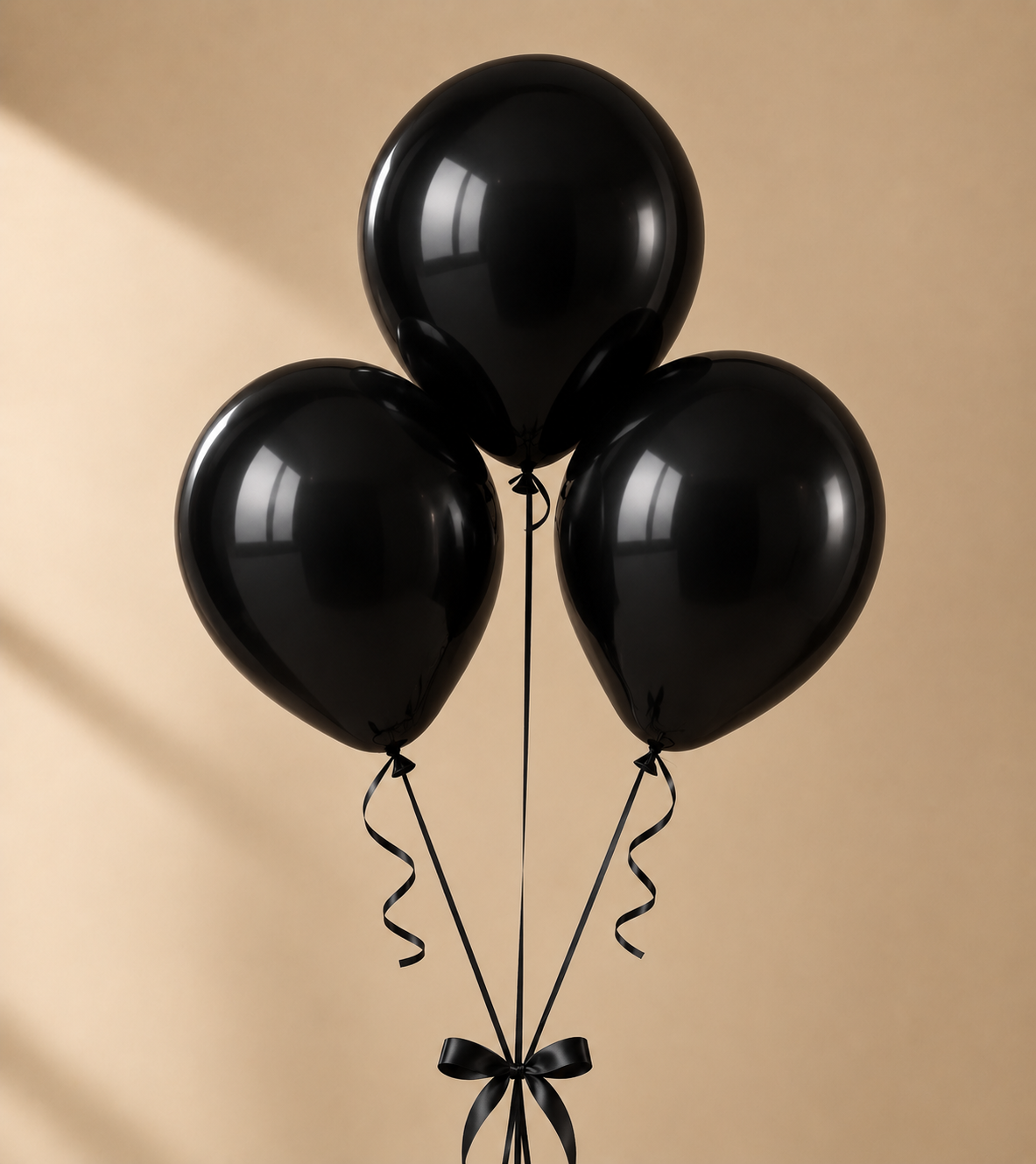 Set of 3 Balloons - Black