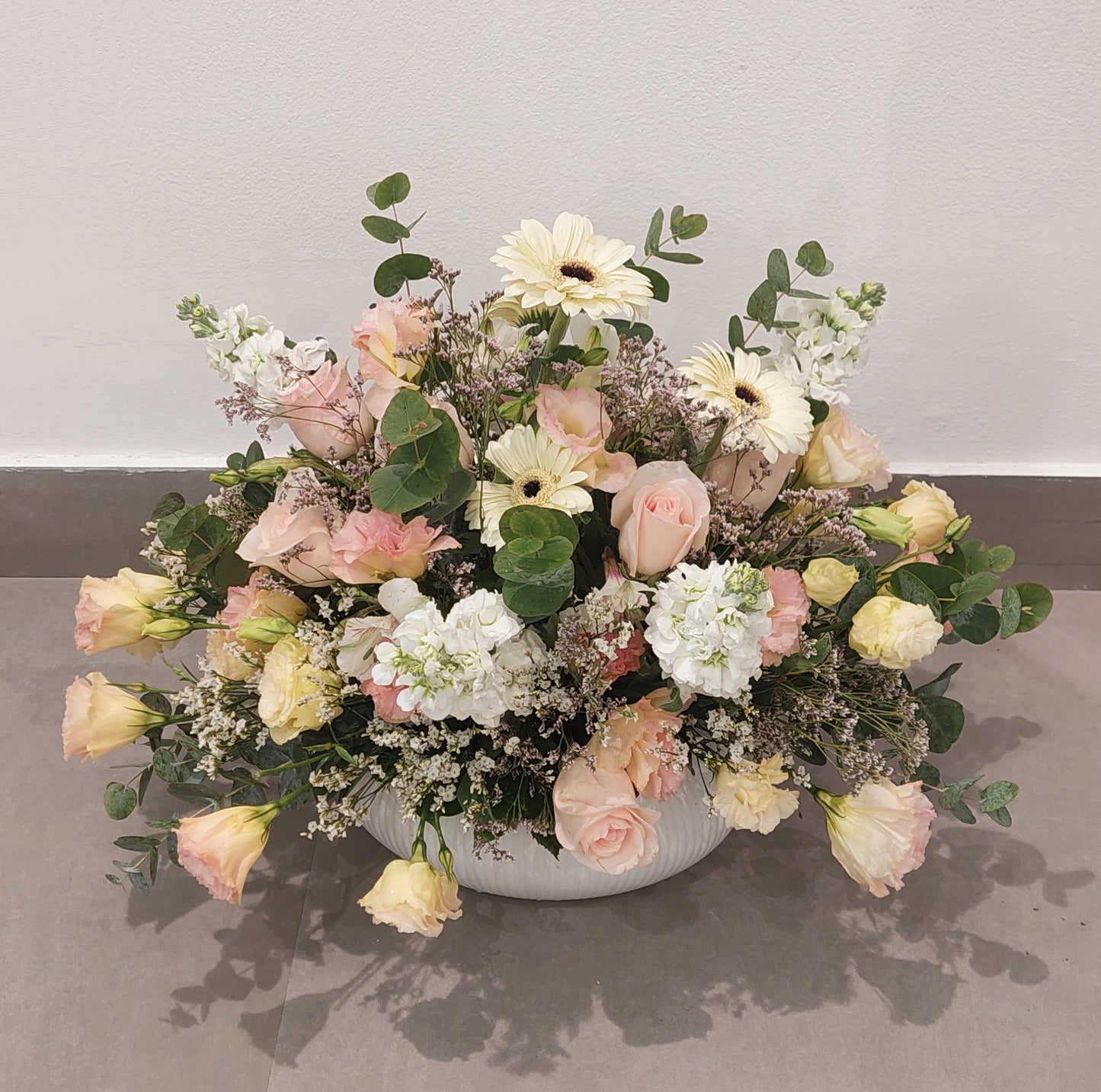Blushing Harmony™ – Pink Floral Vase Arrangement
