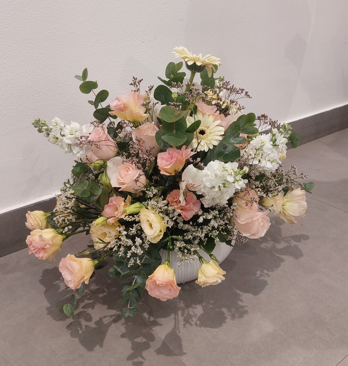 Blushing Harmony™ – Pink Floral Vase Arrangement