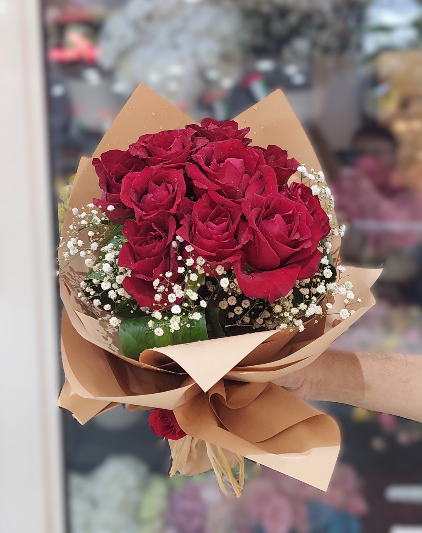 Rustic Rouge™ – 11 Red Roses