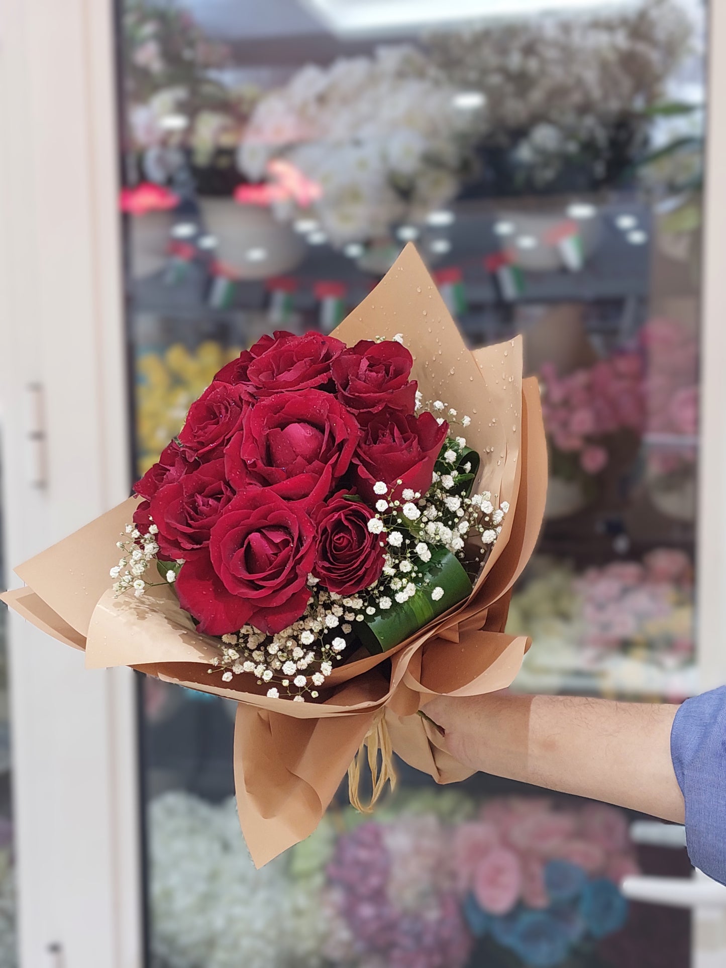 Rustic Rouge™ – 11 Red Roses